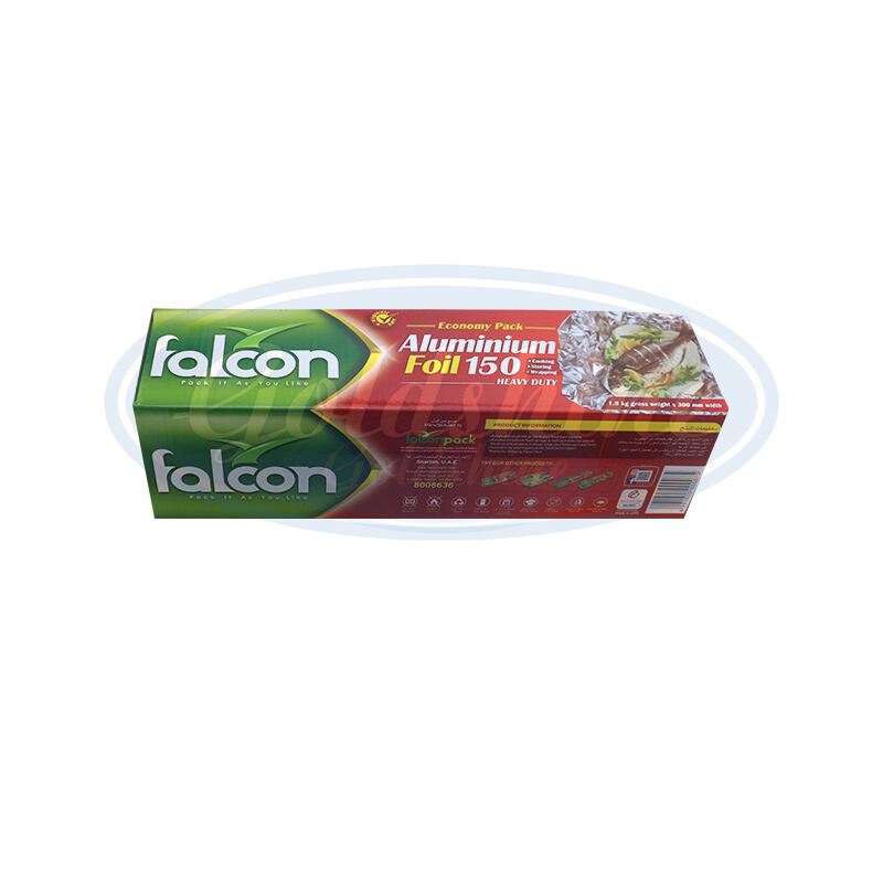 Falcon foil paper aluminum foil roll factory use in kitchen