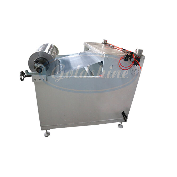 Aluminum foil feeding machine