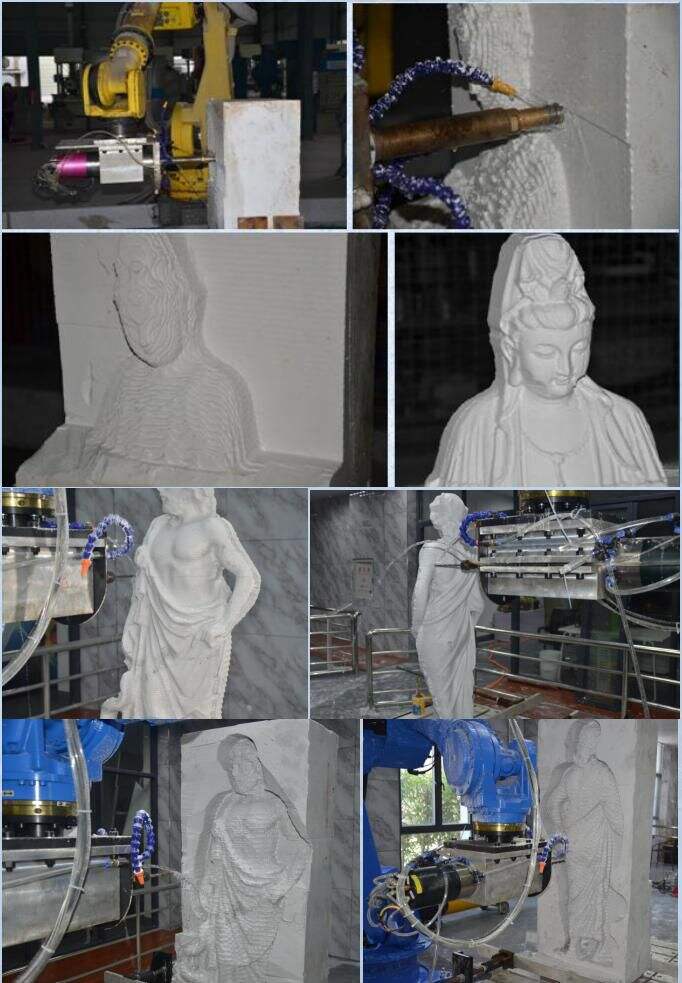 7 axis cnc sculpting robot  hlrb 7a3d-9