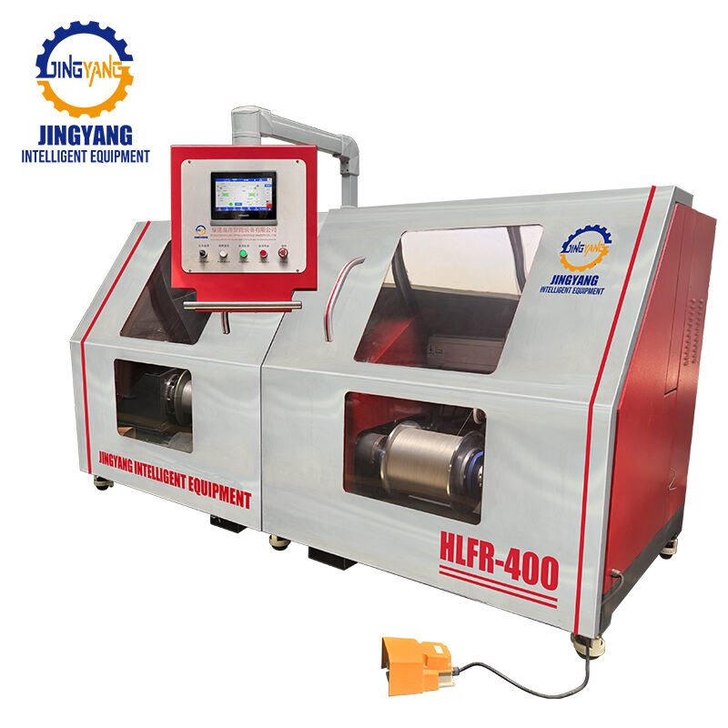 HLFR-400 Automatic Diamond Wire Stone Wire Rewinder Machine