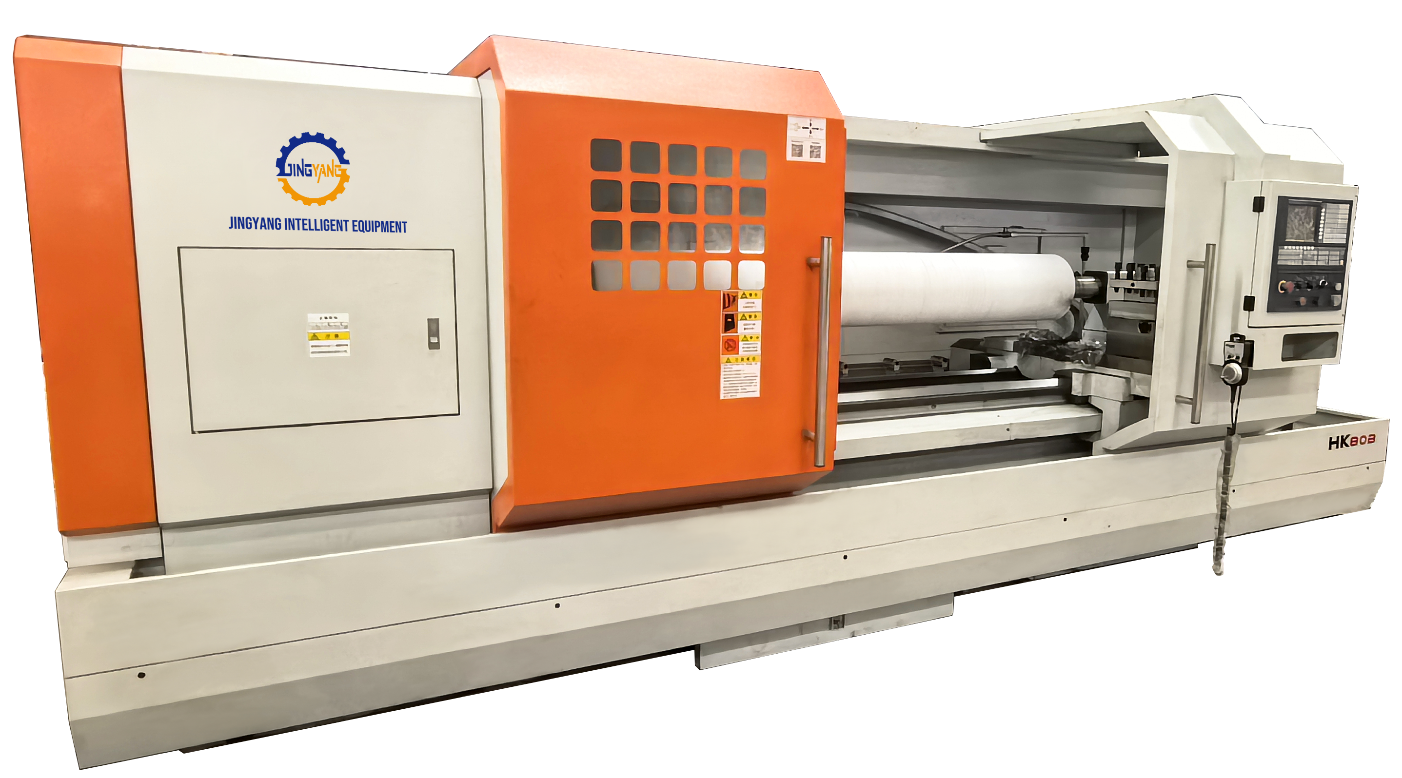 hk80b cnc lathe  fanuc 0i tf horizontal lathe  1265nm torque for shaft disk  ring parts-0