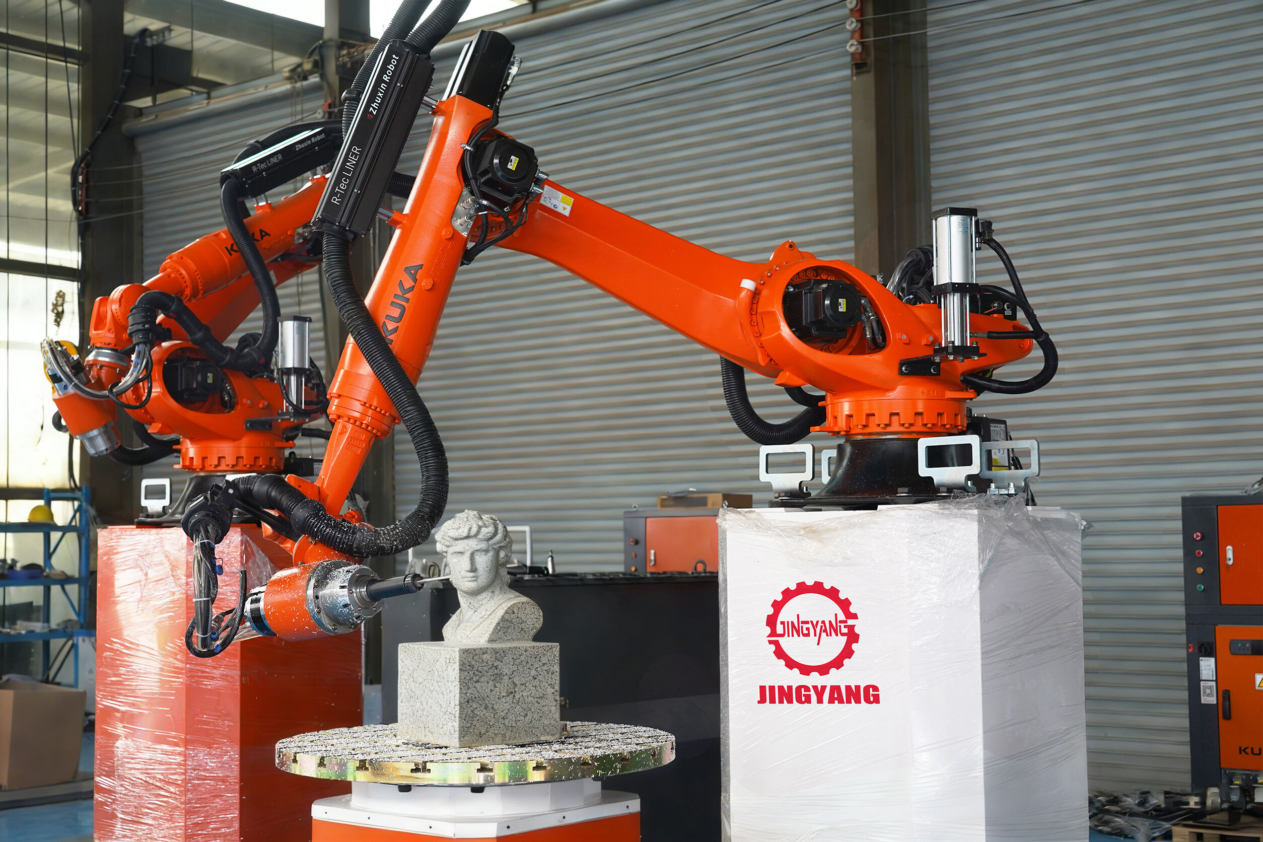 7 axis cnc sculpting robot  hlrb 7a3d-4