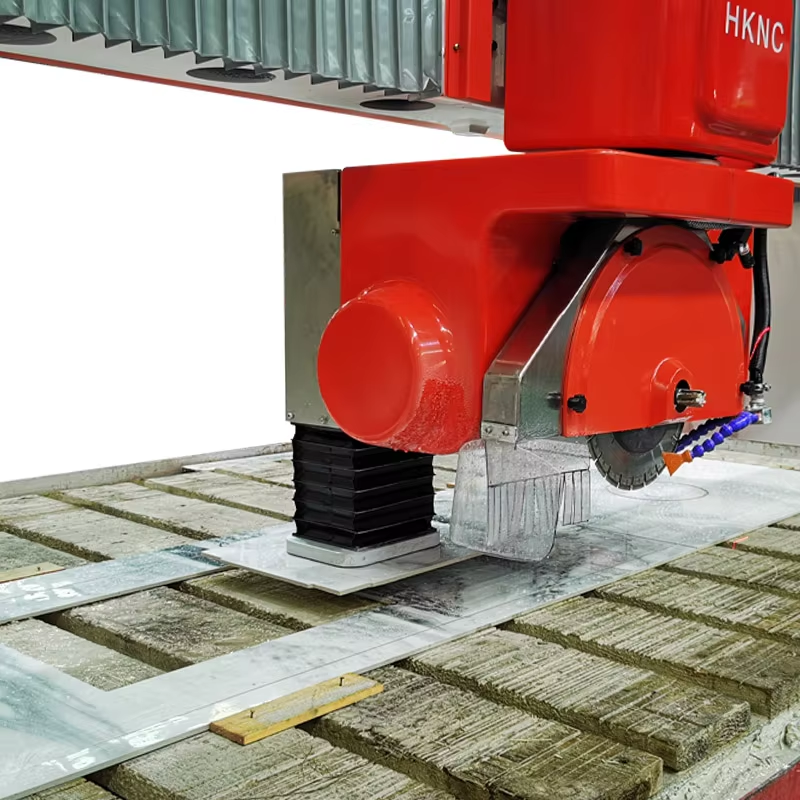 CNC 5 +1 Axis Stone Bridge Saw Cutting Machine