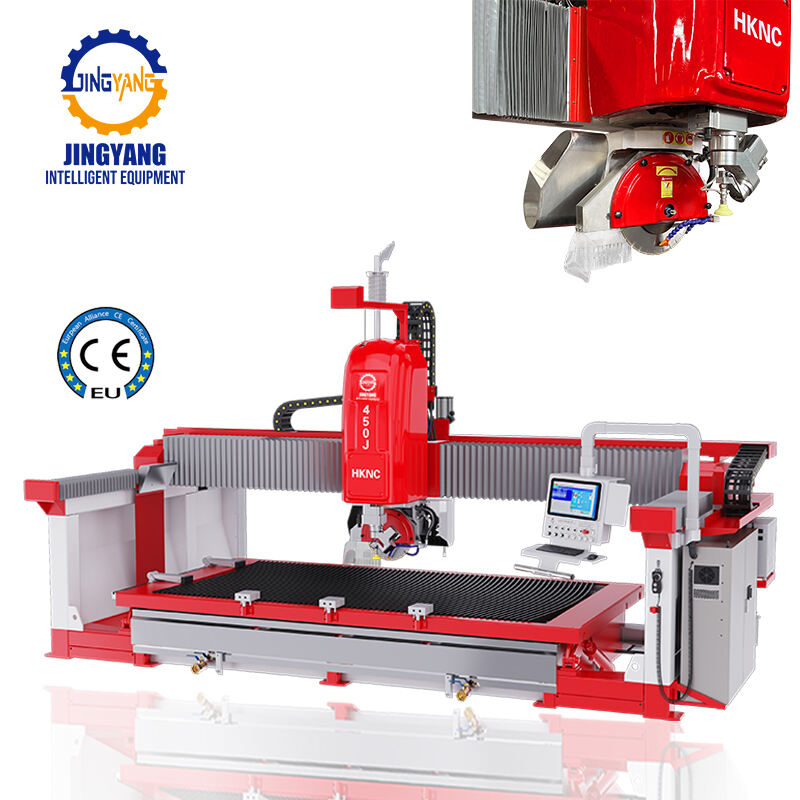 JINGYANG HKNC-450J Italian Cnc 5-Axis Bridge Sawjet Cutting