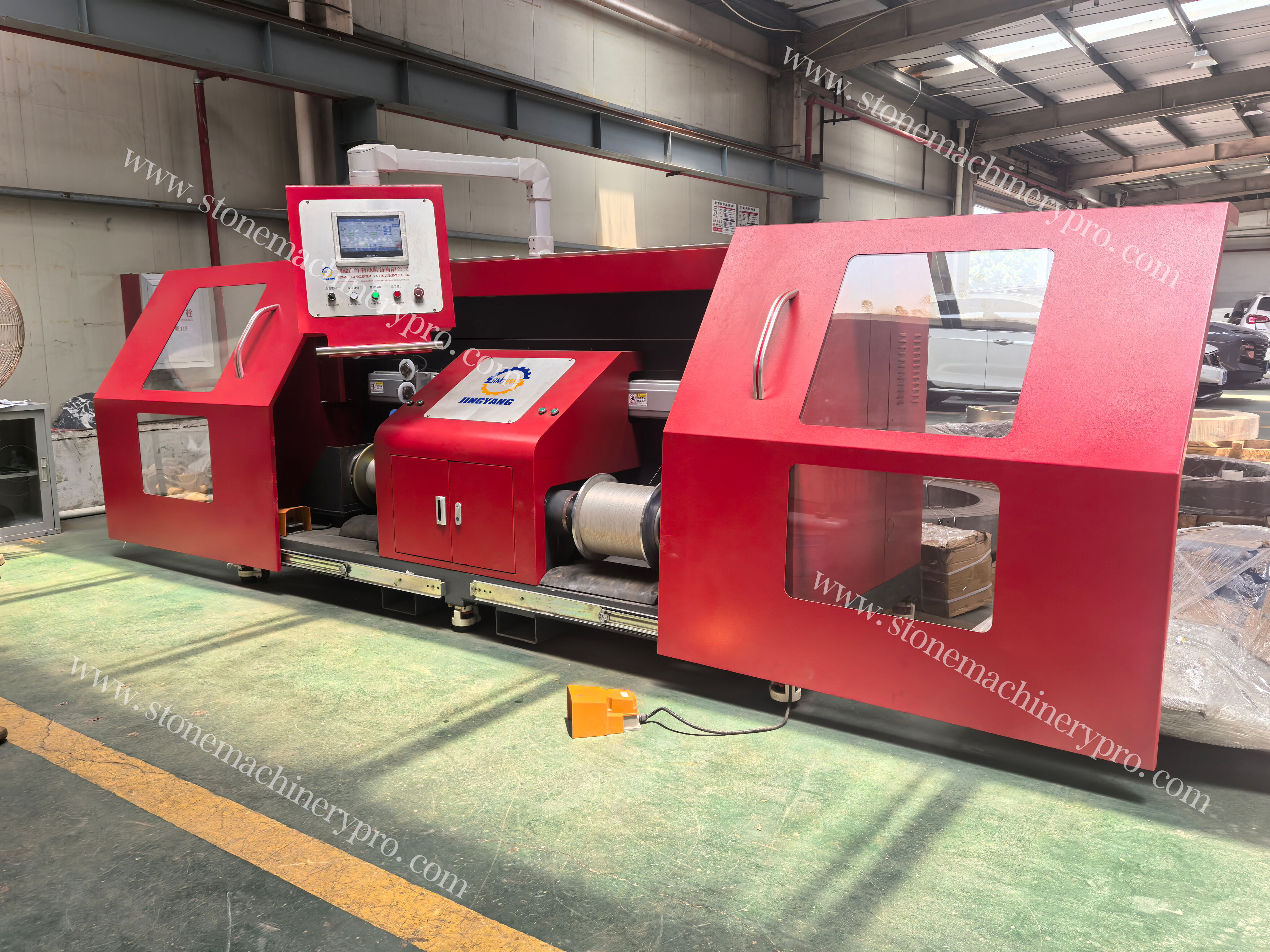 Automatic Diamond Wire Stone Wire Rewinder Machine