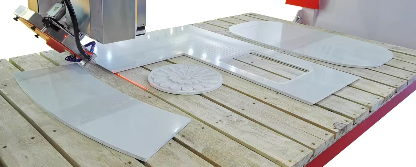 5-AXlS Bridge Saw Machine