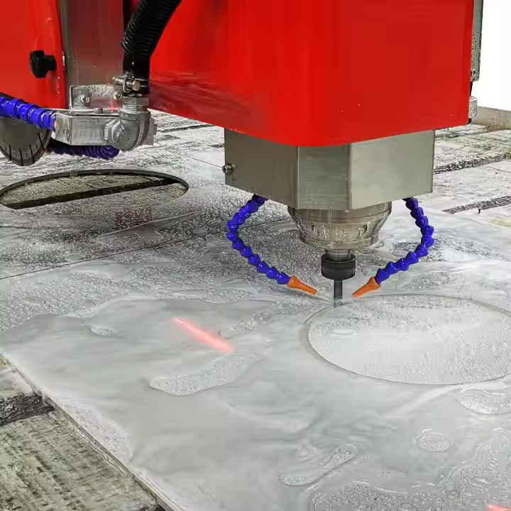 CNC 5 +1 Axis Stone Bridge Saw Cutting Machine