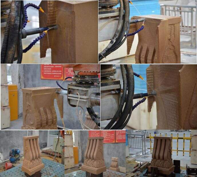 7 axis cnc sculpting robot  hlrb 7a3d-10