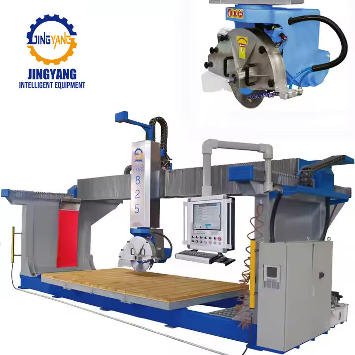 JINGYANG HKNC-825 5-Axis CNC Bridge Saw cutting machine