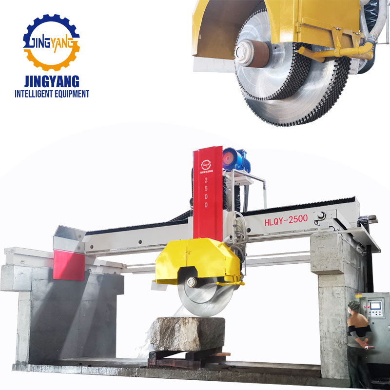 HLQY-32-1700 Heavy Duty Multi-Blade Marble Block Cutter Stone Cutting Machine