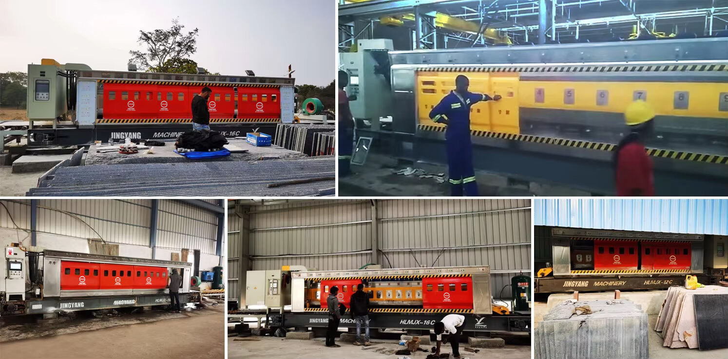 Automatic Thick Stone Slab Polishing Machine