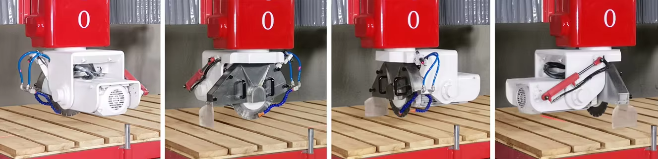 Auto CNC Bridge Saw for Stone Slab Cutting