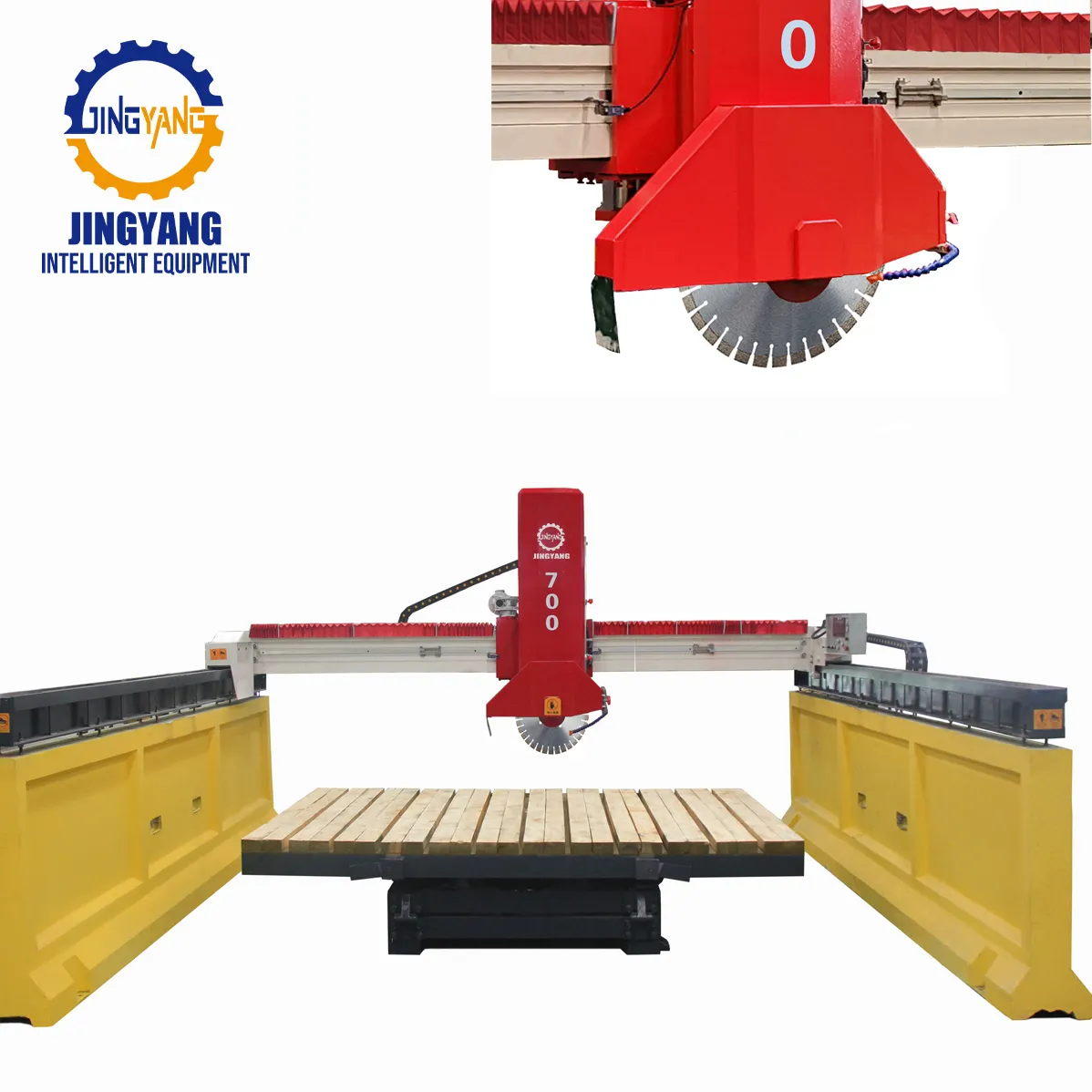 How Does a Granite Slab Cutting Machine Work?