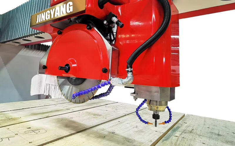 CNC 5 +1 Axis Stone Bridge Saw Cutting Machine