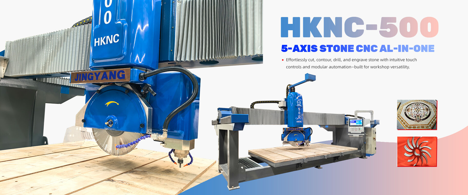 stone edge polishing machine