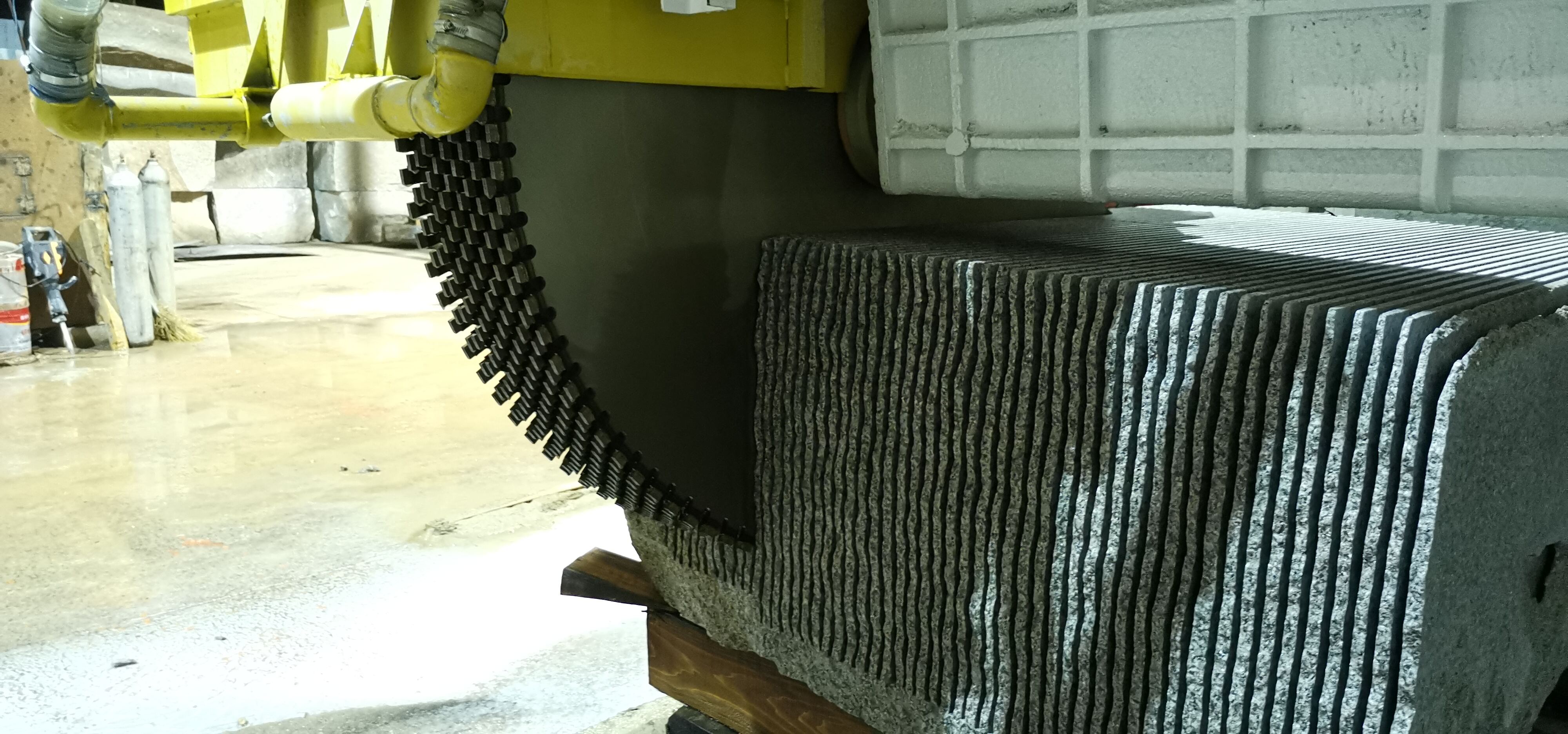 hlqy 32 1700 heavy duty multi blade marble block cutter stone cutting machine-7