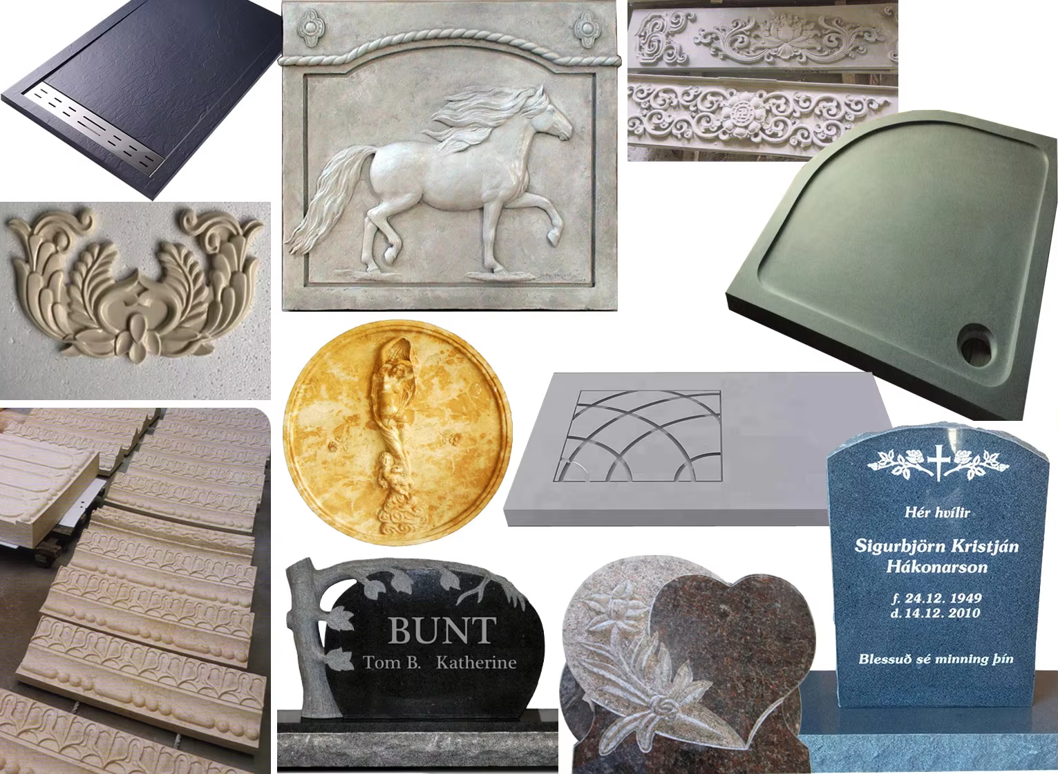 Dual Head CNC Stone Engraving machine supplier