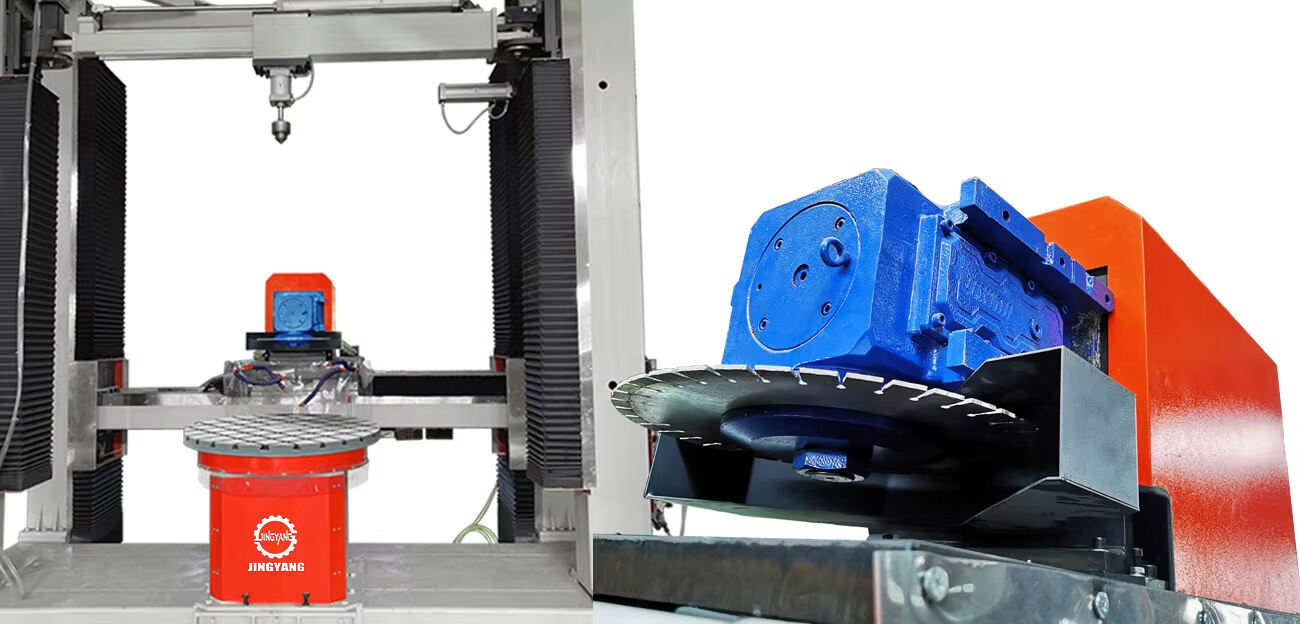 4-Axis CNC Stone Sculpture Carving Machine