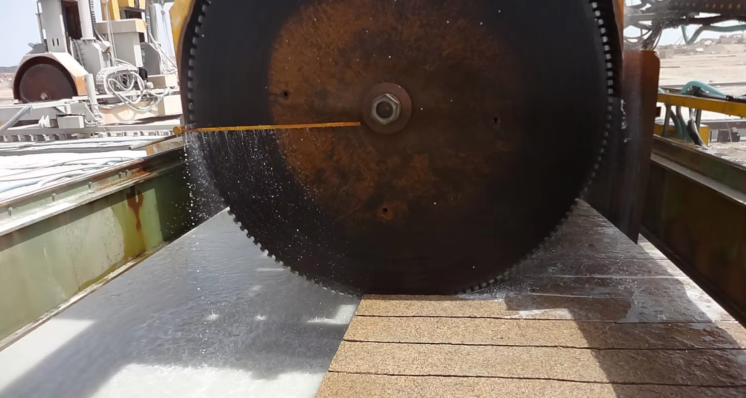 Slab Stone extracting machine