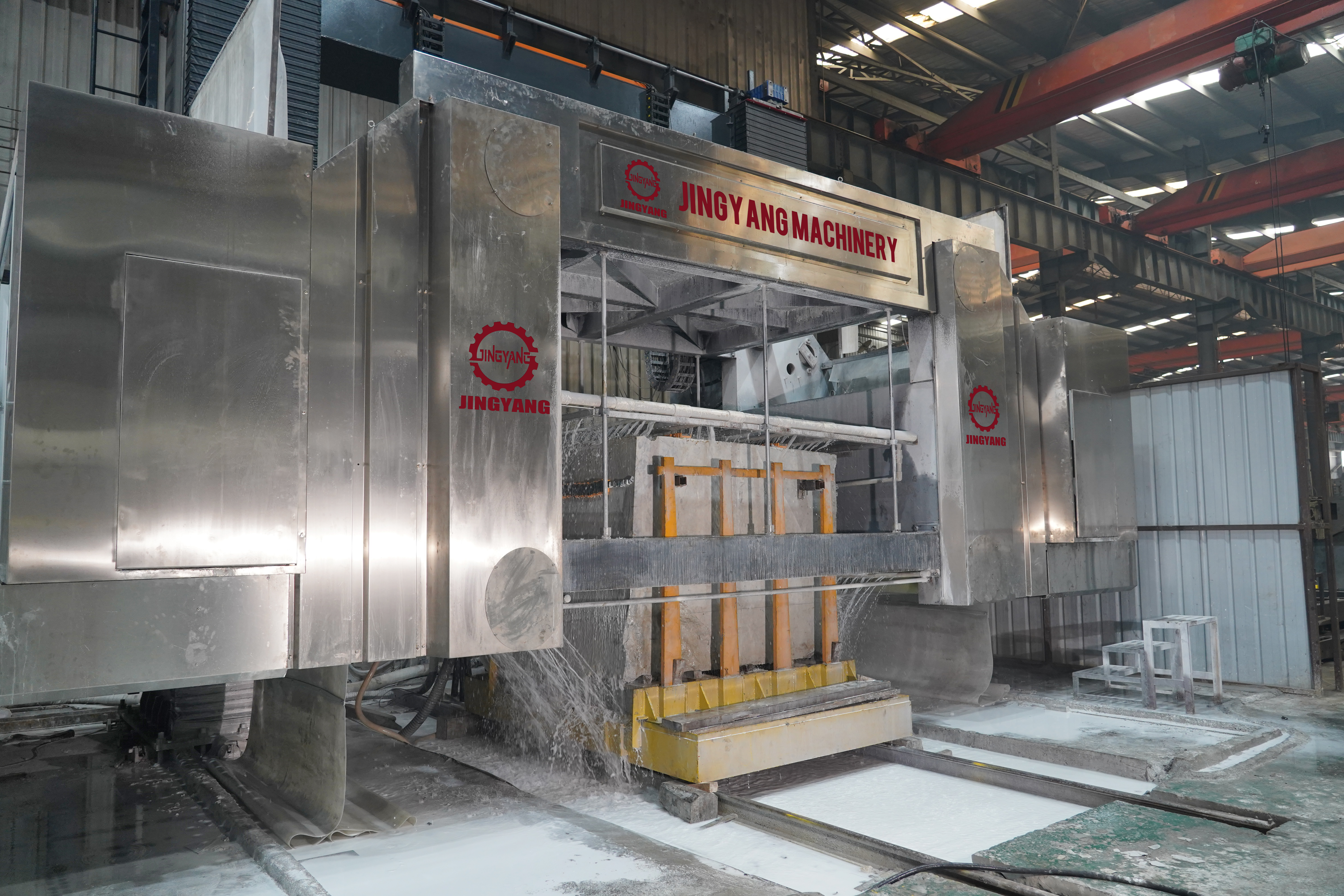 ultra thin diamond multi wire saw block cutting machine-0