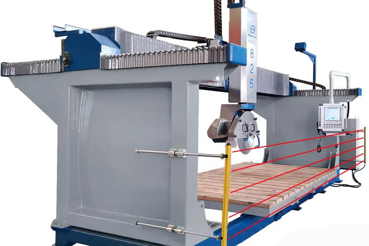 5-Axis CNC Bridge Saw cutting machine