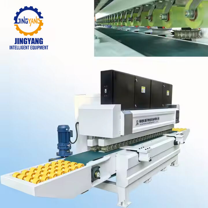 JINGYANG Stone Edge Polisher HLCM-8E80 Automatic CNC High‑Speed