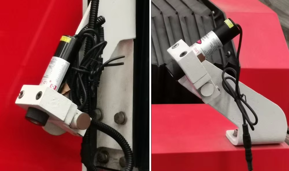 A compact laser reticle unit