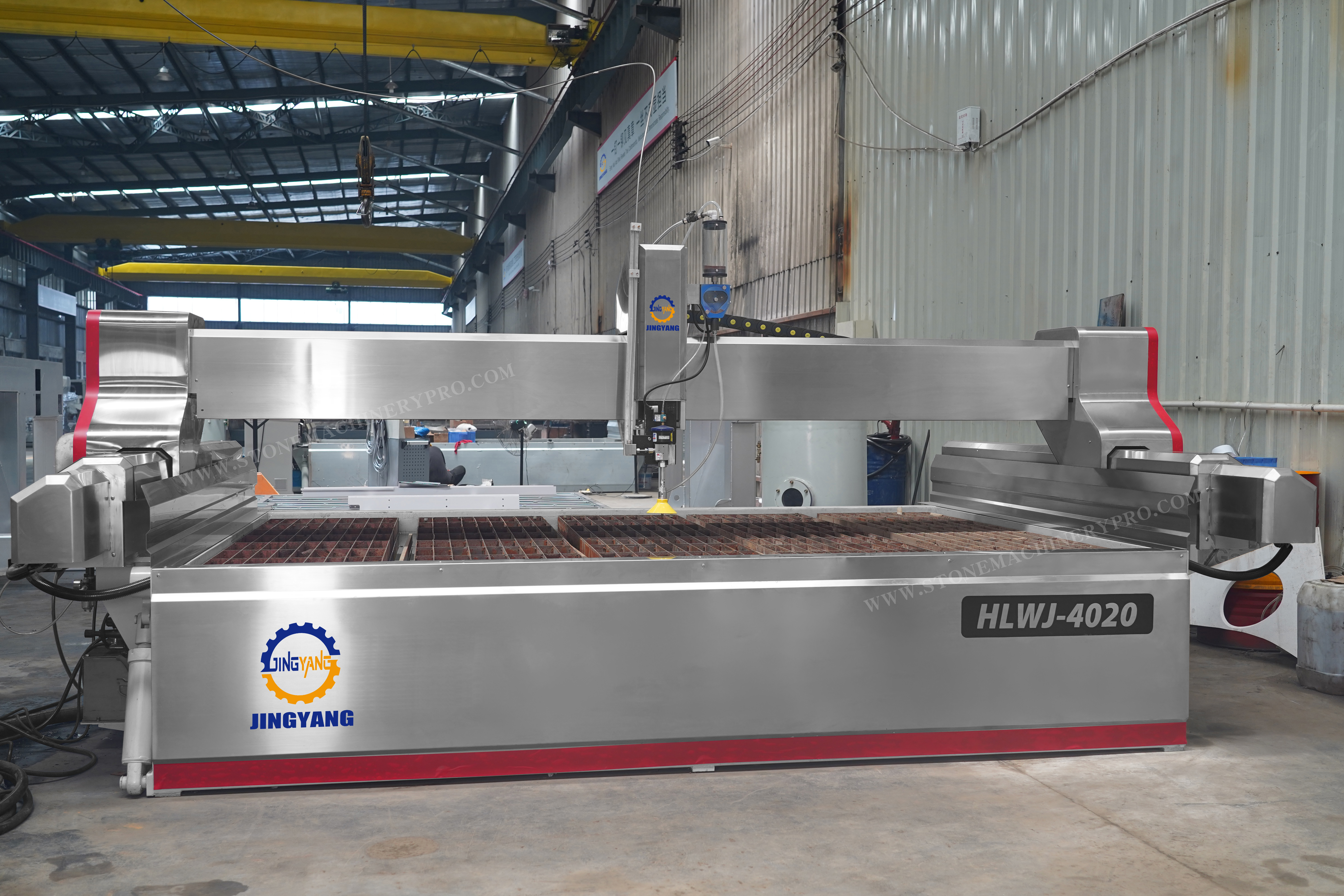 5-Axis CNC Waterjet Cutting machine