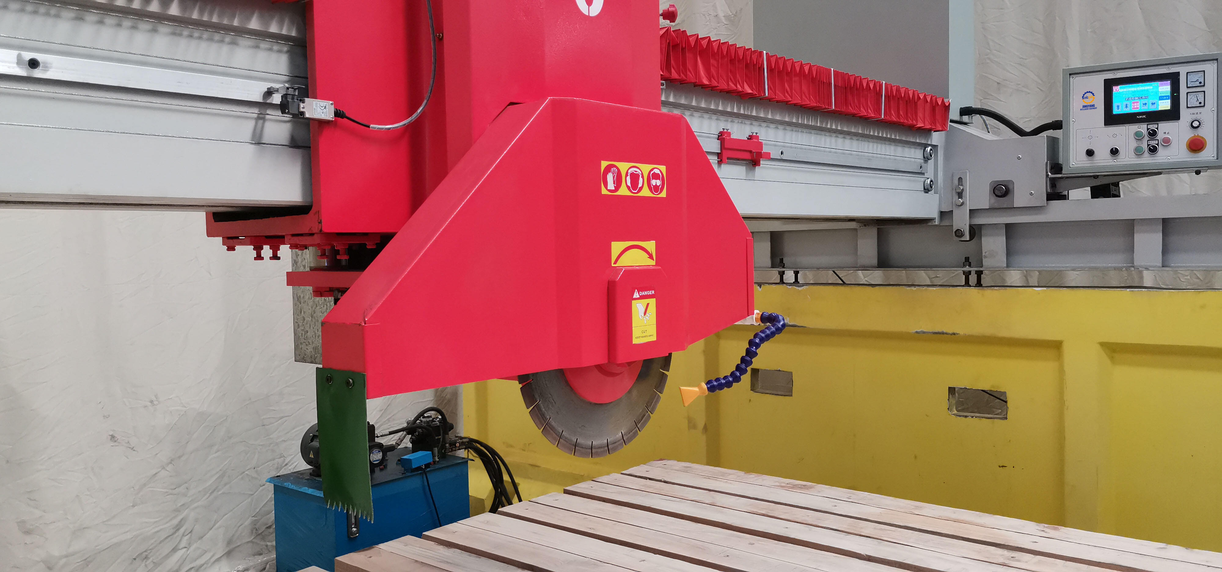 hlsq 700 stone slab cutting machine for granite marble cutting-1