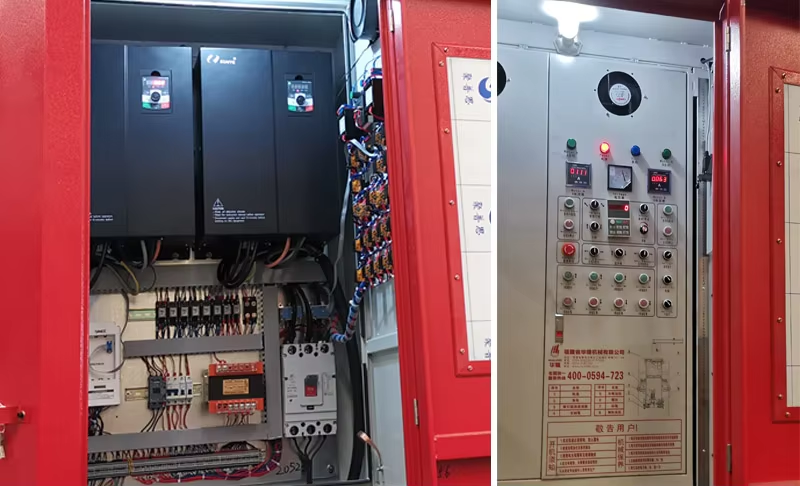 Connection & Operation Panel of Power