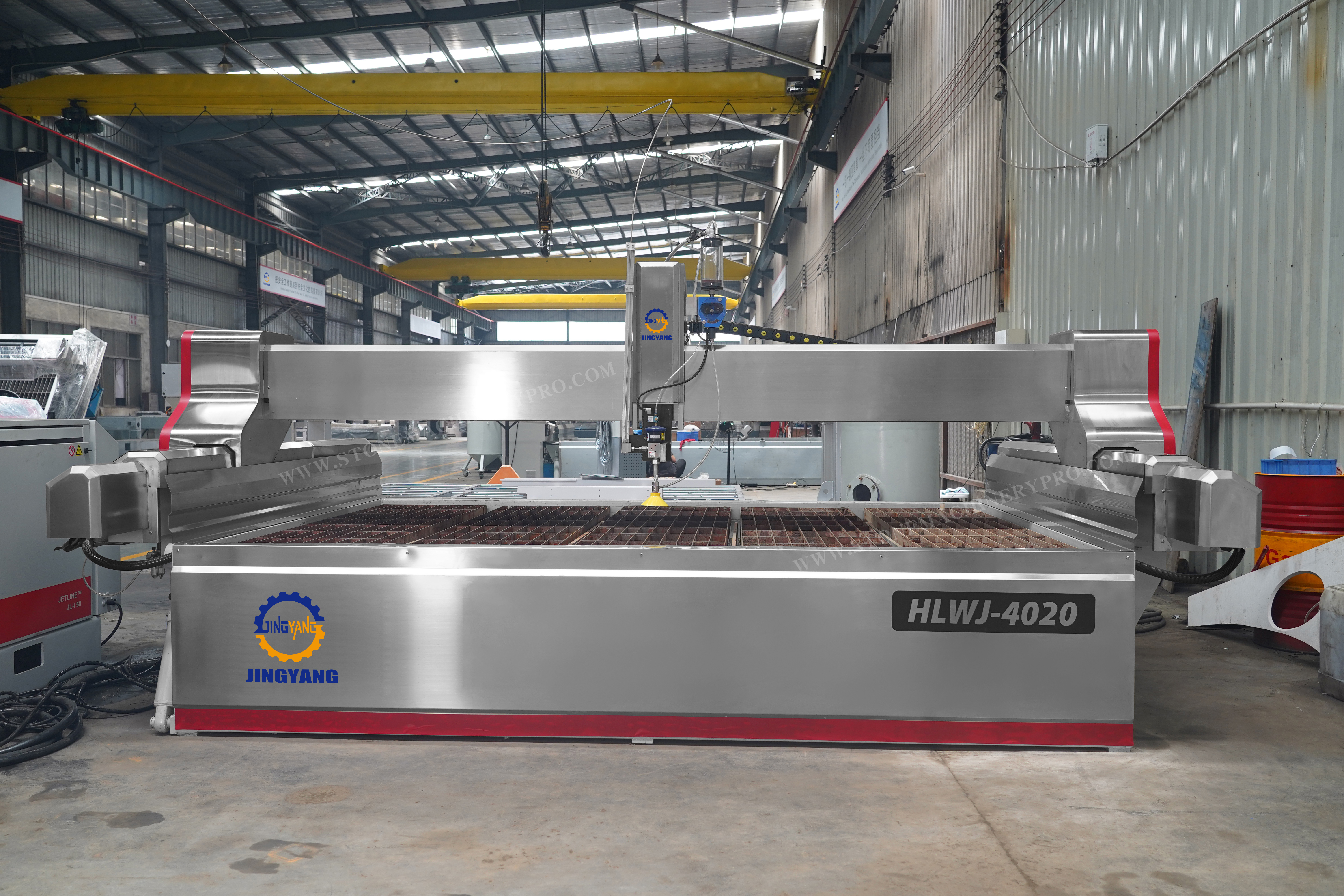 5-Axis CNC Waterjet Cutting machine