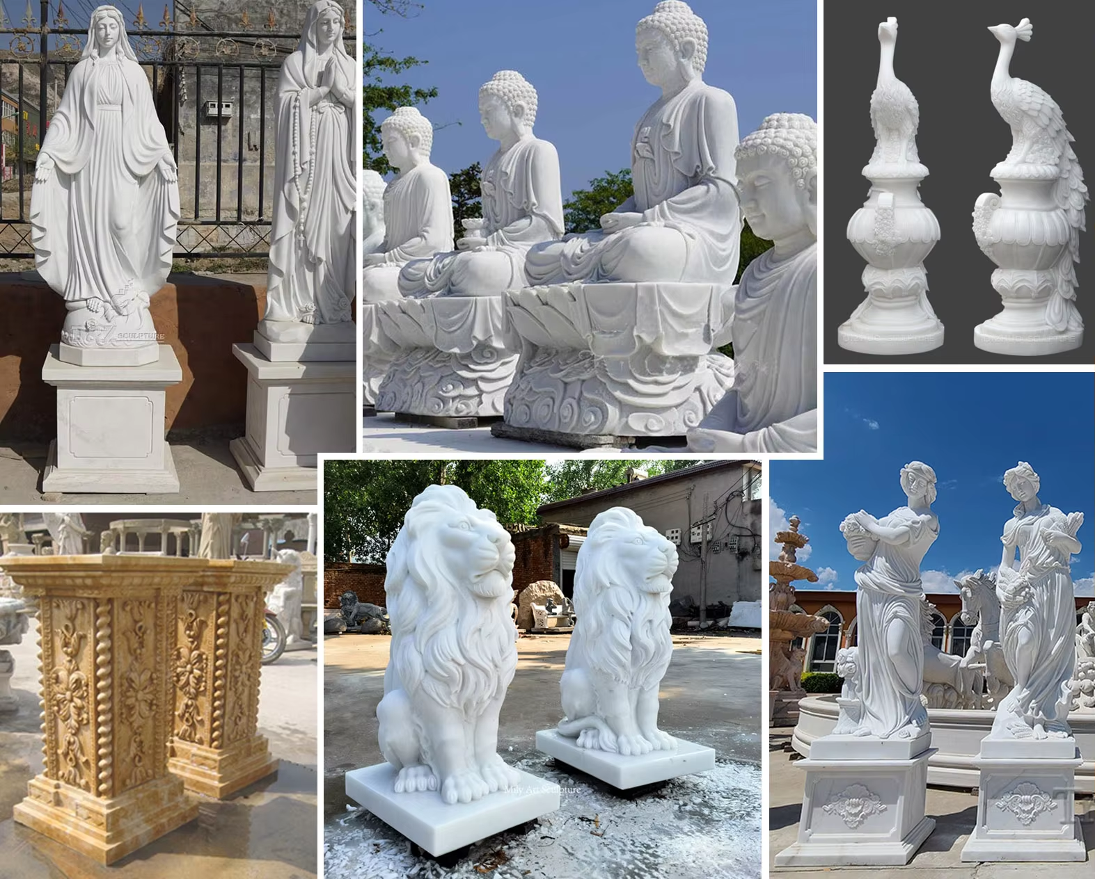 4-Axis CNC Stone Sculpture Carving Case