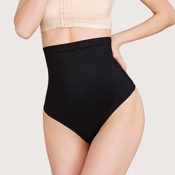 High Waisted Seamless Shapewear Thong - STVLE NO. KZS00097
