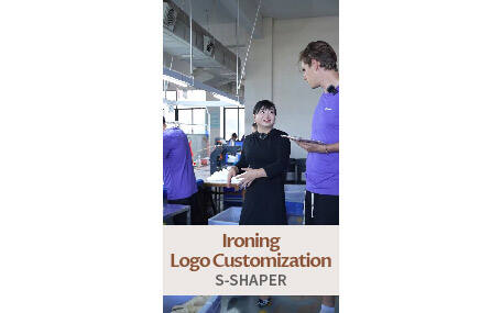 Live Factory Tour - Ironing & Logo