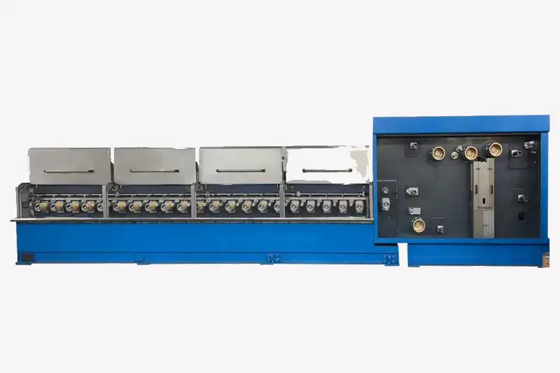 High Speed 8 wire Copper  Wire Drawing Machine with continuous annealing machine