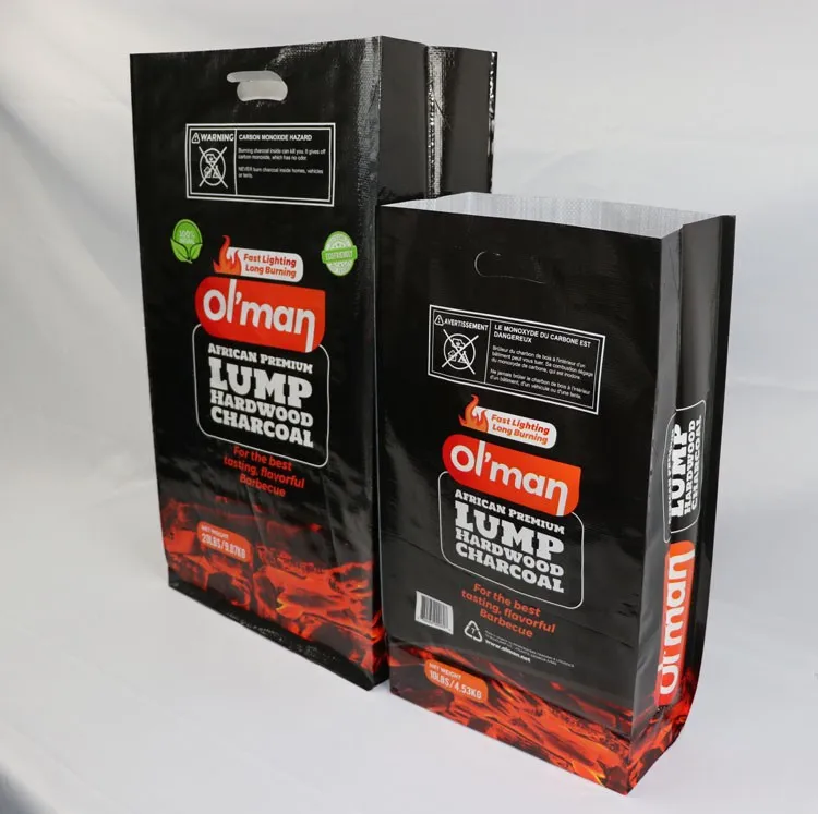Premium Laminated Grill Charcoal Bags for Eco-Friendly Packaging