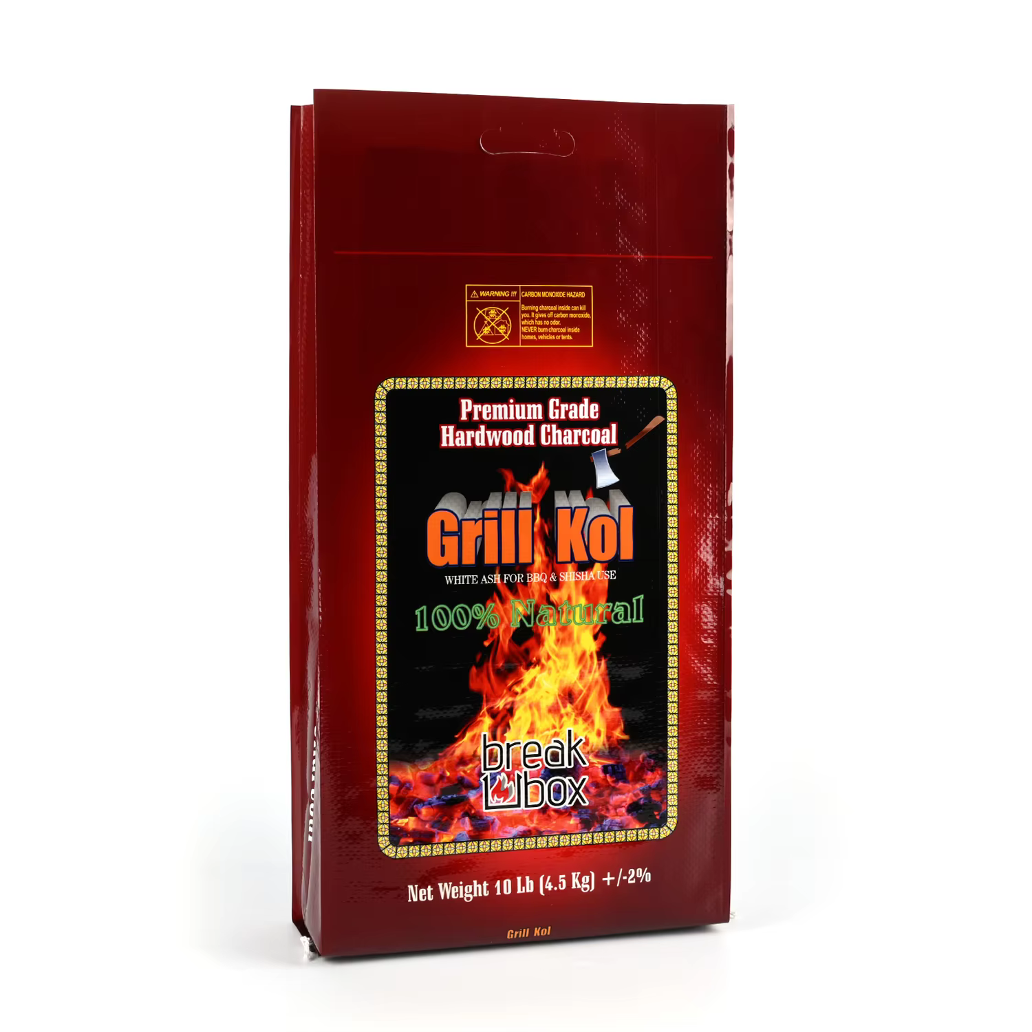 Premium Paraguay Grill Charcoal Bag 5kg 10kg 20KG PP Woven Packaging for BBQ Charcoal Storage and Transport