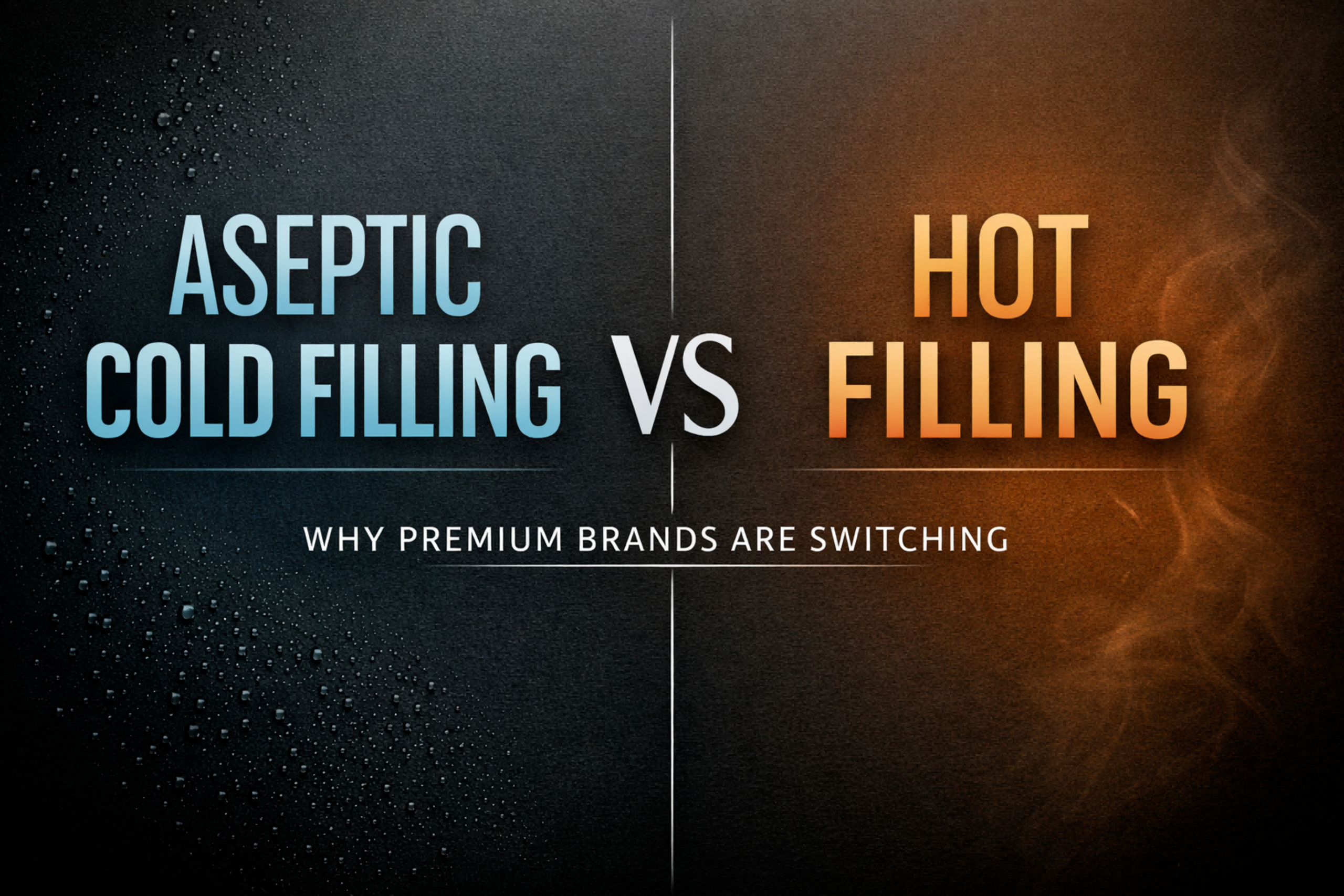 Aseptic Cold Filling vs. Hot Filling: Why Premium Beverage Brands are Switching Technology?