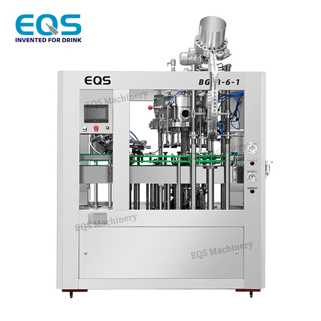 Machine industrielle de lavage de bouteilles en verre | Nettoyage et séchage automatisés