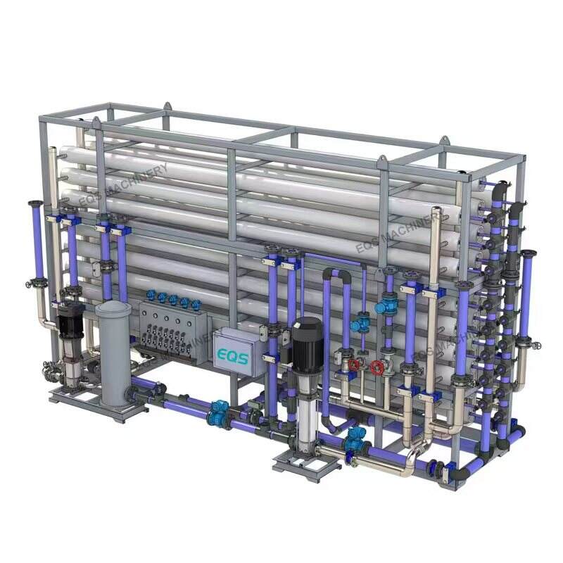 Seawater Reverse Osmosis Ro Desalination Solution Production Line