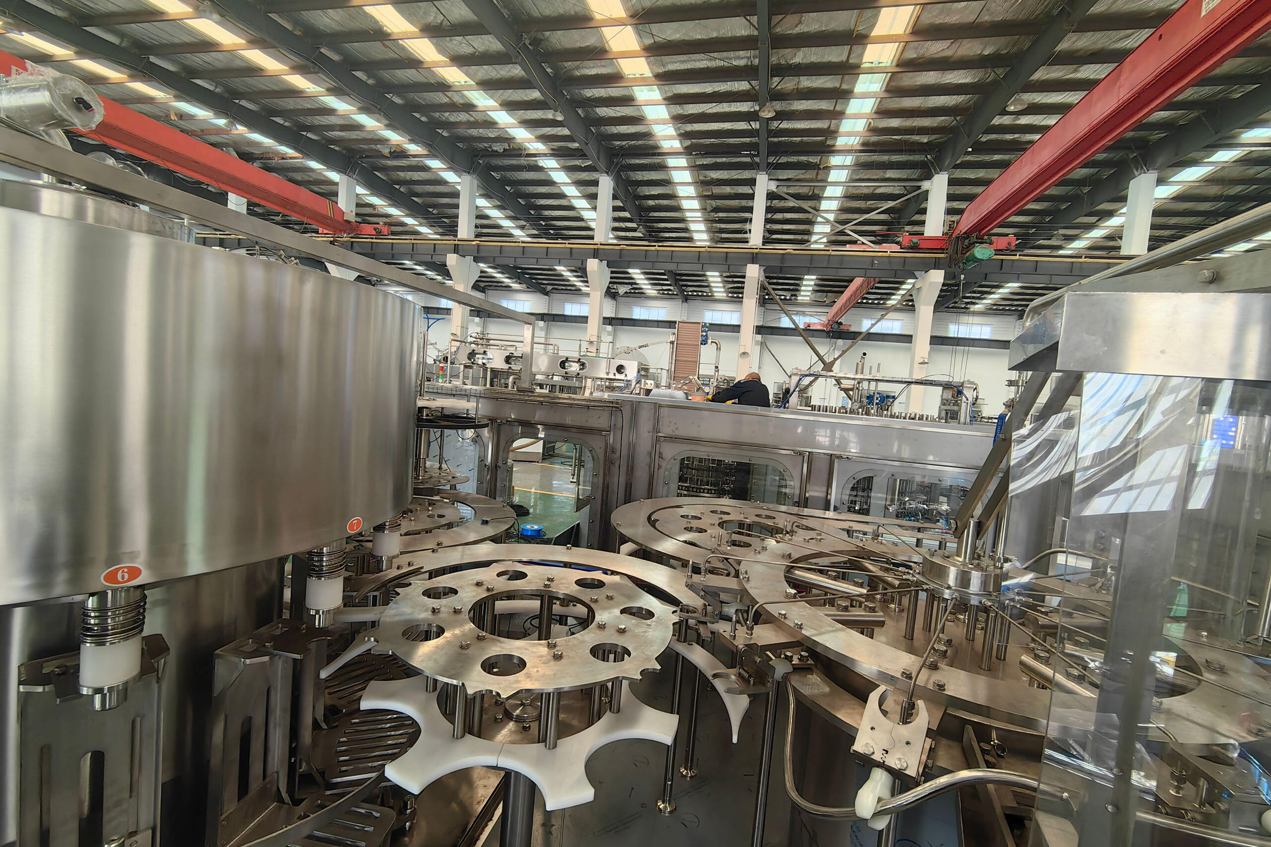 1000BPH 10L Water Barrel Filling machine