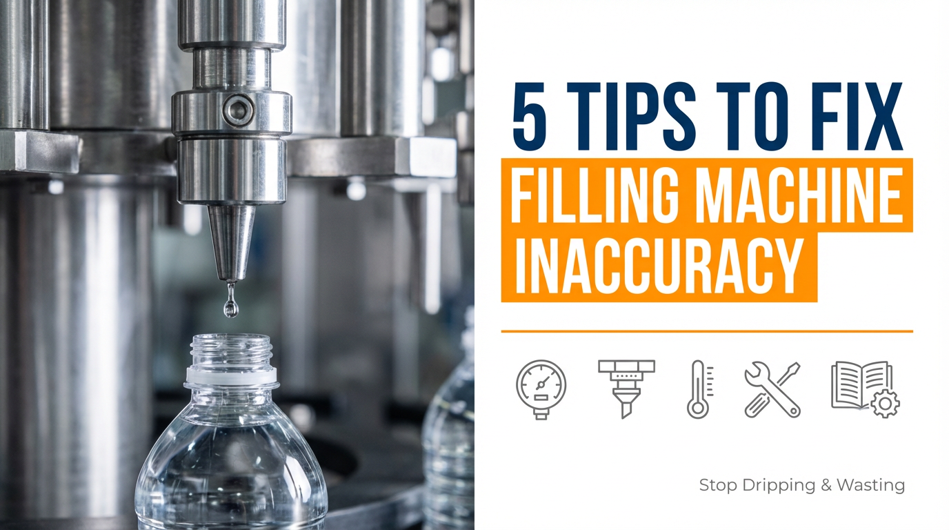 Stop Dripping & Wasting: 5 Practical Tips to Fix Filling Machine Inaccuracy?