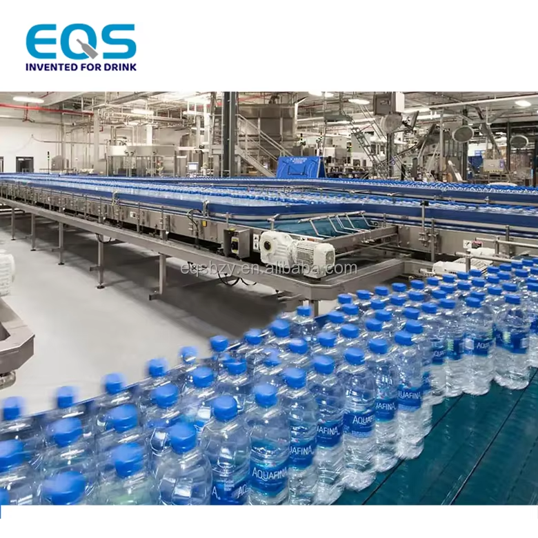 Fully Automatic Water Bottle Filling Machine | High-Speed Bottling Line