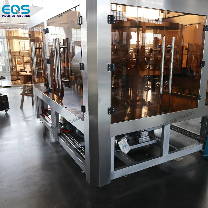 High-Speed Automatic Soda Filling Machine | Turnkey Solution for Beverage Lines