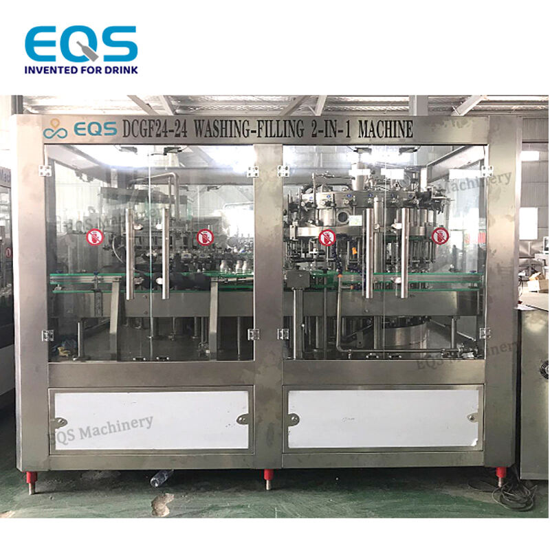 Automatic Aluminum Bottle Carbonated Bottling Production Line