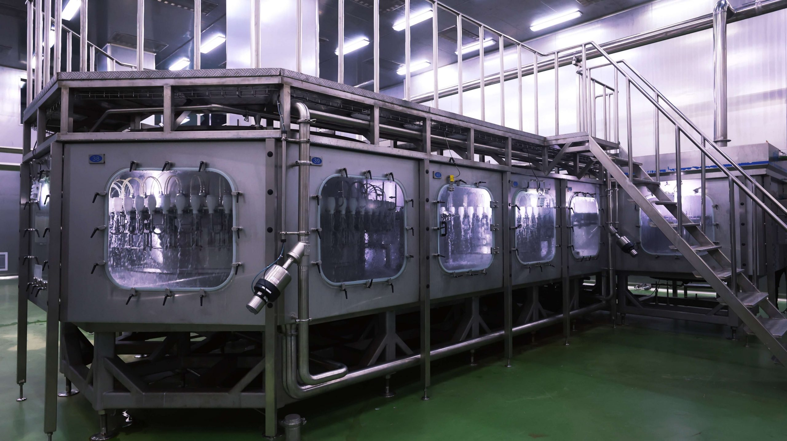 Aseptic filling line