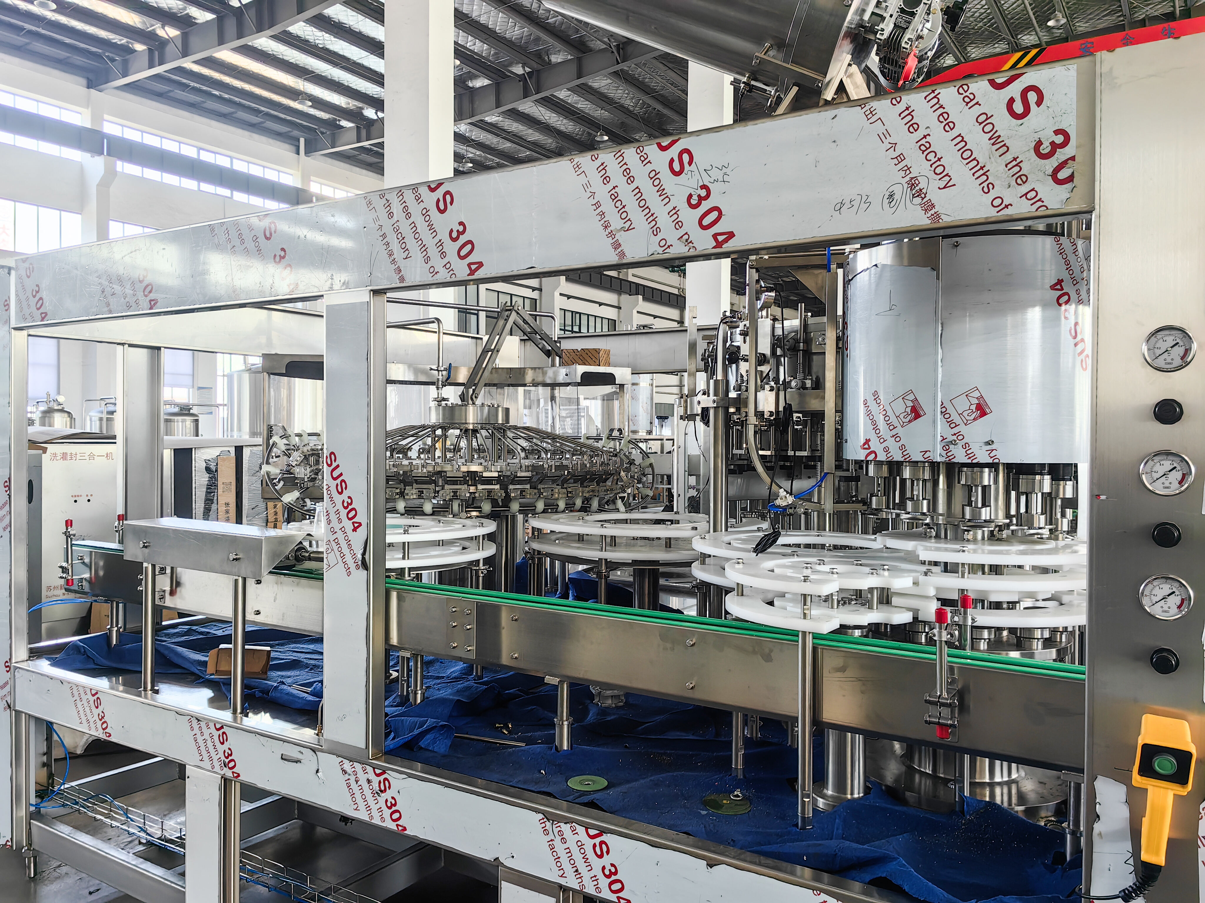 carbonated filling machine