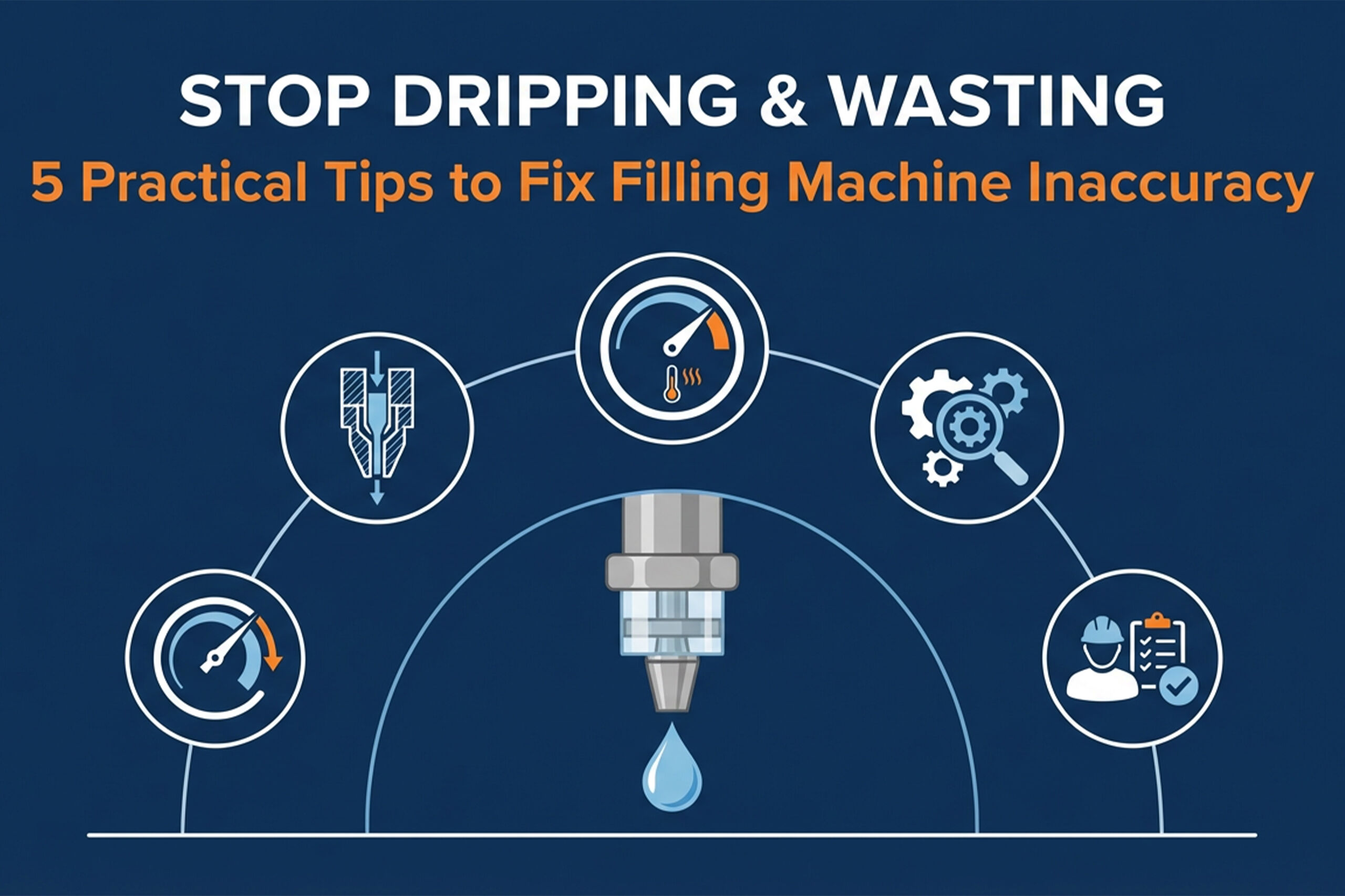 Stop Dripping & Wasting: 5 Practical Tips to Fix Filling Machine Inaccuracy?