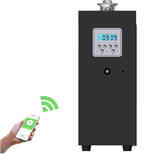 How does a commercial aroma diffuser enhance customer experience?
