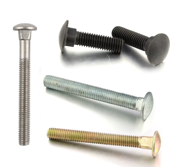 What are the advantages of carriage bolts in construction?
